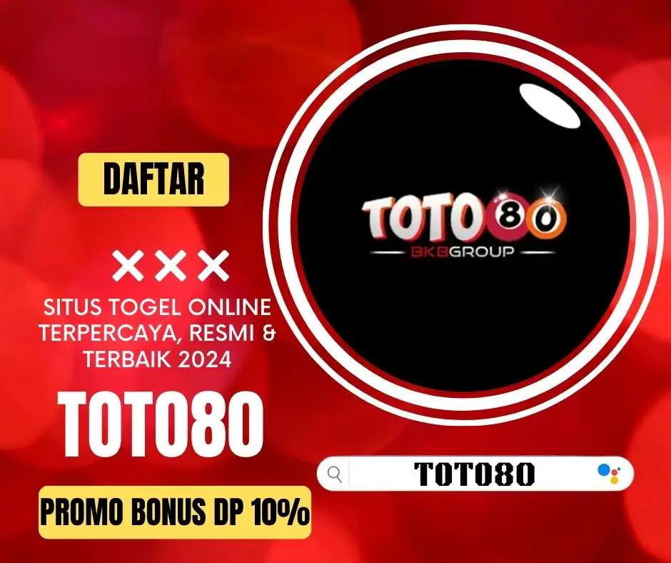 TOTO80 : Situs Togel Bonus Deposit | Situs Toto Terbaik 2024.